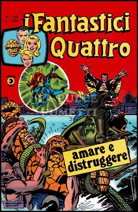 FANTASTICI QUATTRO #   148: AMARE E DISTRUGGERE